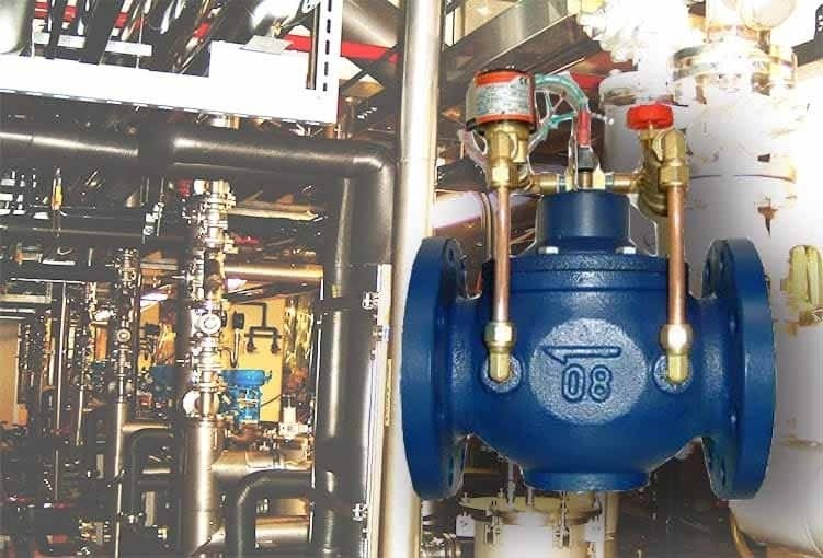 Válvula de control de bombas industrial